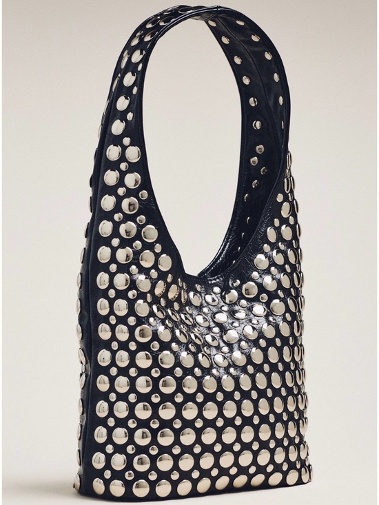 Anthropologie Handbags - Studded Shoulder Bag